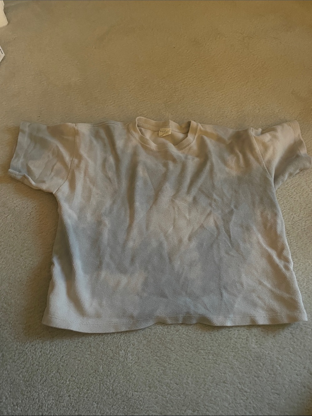 PacSun kids textured tie dye top